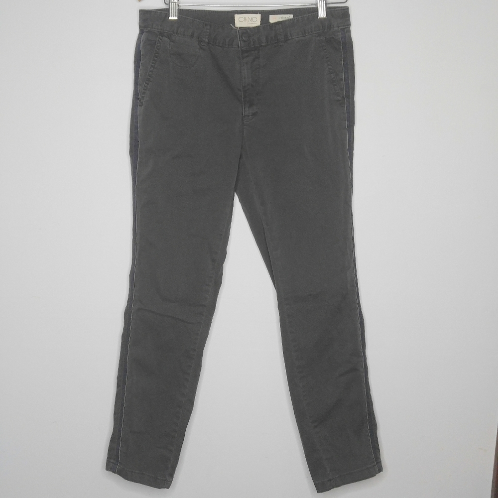 Anthropologie: Chino Relaxed Fit Straight leg Pant